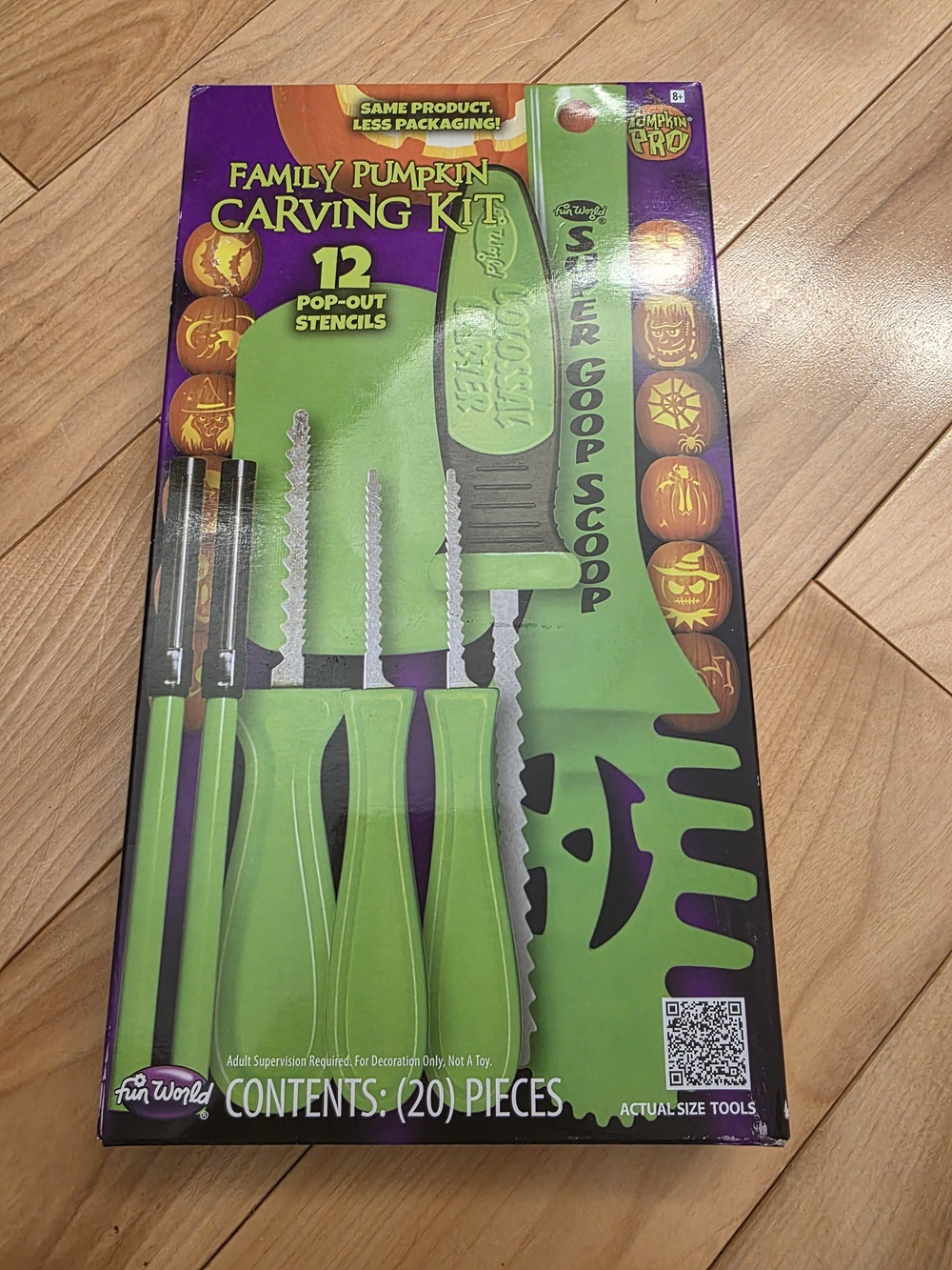 20 PC Halloween pumpkin carving kit *new*